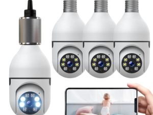 Caméra de sécurité ampoule 1080p