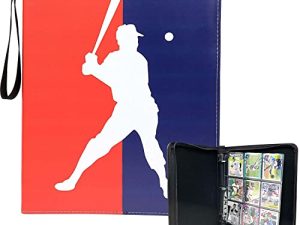 Classeur de cartes de baseball avec manches