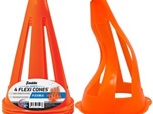 Cônes de football en plastique Franklin Sports