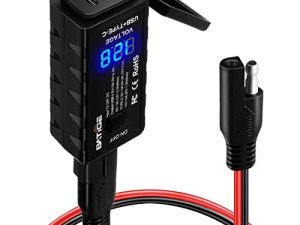 BATIGE Chargeur USB pour moto Adaptateur SAE