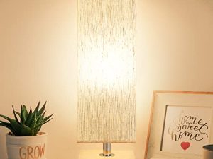 Soilsiu 【Amélioré】 Lampe de table de chevet