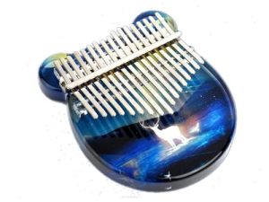 gudemoni Thumb Piano 17 Touches Transparent Thumb