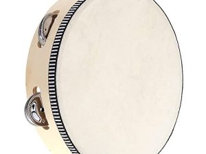 Tambourin en bois de poche