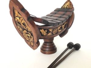 Xylophone traditionnel en bois de teck thaïlandais