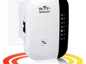 PAKESI Amplificateur de signal d'extension WiFi
