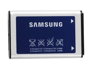 Batterie lithium-ion standard d'origine Samsung AB663450GZ -