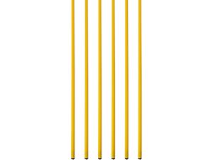 Champion Coaching Sticks (5-Foot) JAUNE