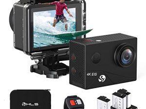 Caméra d'action HLS 4k étanche avec 3