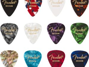 Fender Classic Celluloid Guitar Picks 351 Forme