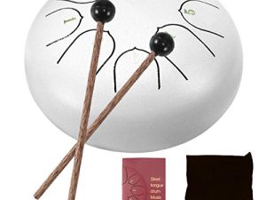 MITUTEN Steel Tongue Drum 8 Notes 6