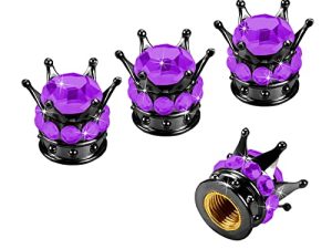 Crown Tire Valve Stem Caps