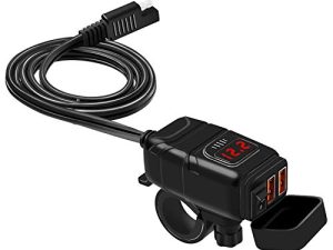 Vemote Chargeur de téléphone USB pour moto