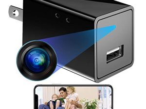 BSVI 1080P WiFi Caméra Espion Cachée Chargeur