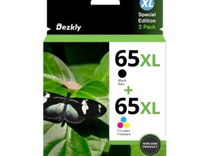 65XL Cartouches d'encre couleur noire à haut