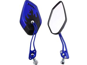 ESUPPORT Bleu Moto Moto 8mm 10mm Rétroviseur