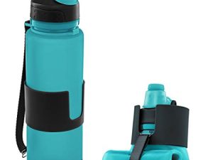 Bouteille d'eau pliable Nomader - Bouchon torsadé
