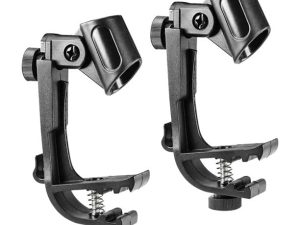 Clips de microphone de batterie réglables 2