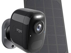Caméra de sécurité solaire extérieure 4MP -