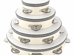 4PCS Tambourins pour adultes Diamètre de l'église