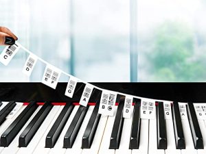 Autocollants de clavier de piano pour enfants