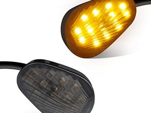 QUASCO Clignotants de moto à montage encastré