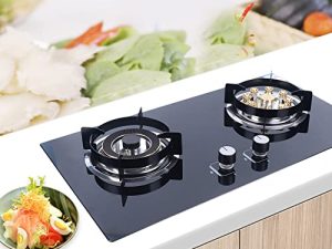 Kitneed Table de cuisson au gaz naturel