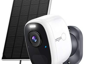 Caméra de sécurité solaire 4MP WiFi extérieur