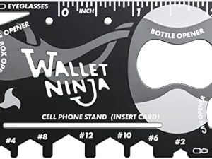 Wallet Ninja Multitool Card – 18 en