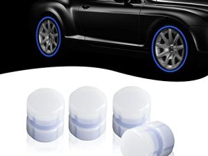 Miytsya 4 PCS Noctilucous Capuchons de Valve