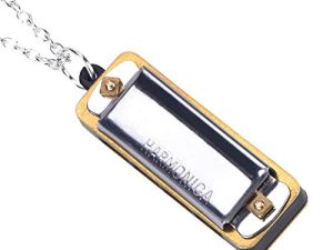 Portable Mini Harmonica Instrument de Musique Collier