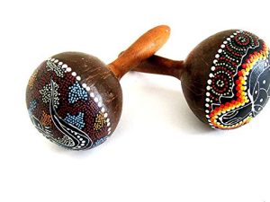 Maracas Grand Maracas en bois Rattle Shaker