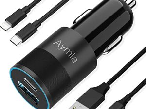 [Certifié Apple MFi] Chargeur de voiture rapide
