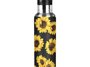 Qilmy Sport Bouteille d'eau avec couvercle en