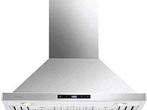 CAVALIERE Hotte de cuisinière murale 30" |
