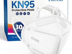 KN95 Masque facial 30pcs Masques faciaux jetables