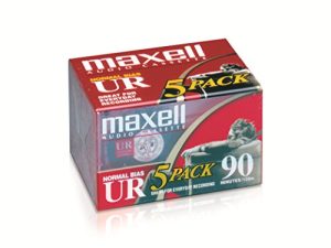 Maxell UR 90 Cassette d'enregistrement audio vierge