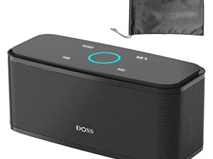 Haut-parleur Bluetooth DOSS SoundBox Touch avec sac