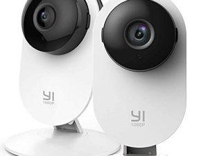 YI 2pc Security Home Camera Baby Monitor