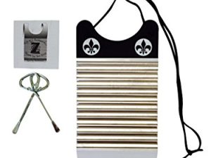 Planche à laver Zydeco Frottoir ScrubBoard Percussion