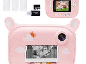 Appareil photo à impression instantanée pour enfants