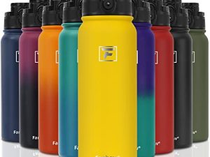 Fanhaw Bouteille d'eau isotherme pour emporter