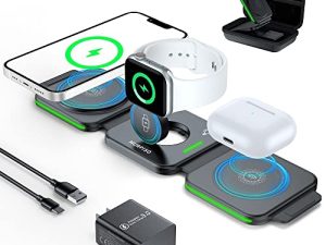 MURPISO Chargeur sans fil pliable magnétique 3