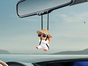 VARGTR Pendentif de voiture de canard balançoire