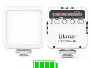 ULANZI VL49 Lampe vidéo LED 2000 mAh