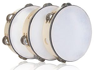 Lot de 3 tambourins de 20