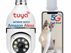 Safecam 360 Ampoule Caméra de Sécurité 5g