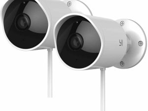 YI 2pc Caméra de sécurité extérieure