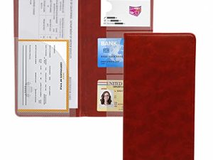 UYYE Porte-documents d'immatriculation et d'assurance de voiture