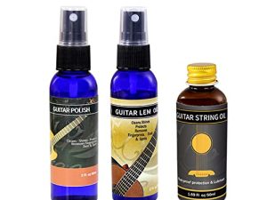 Kit 3 pièces d'entretien de guitare Premium