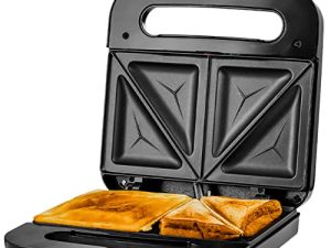 Ovente Machine à sandwich électrique avec plaques